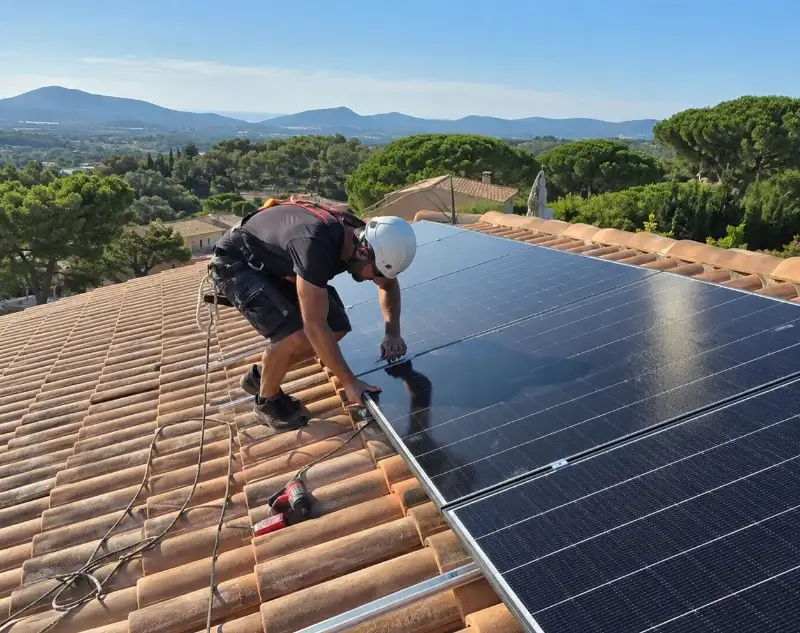 Installateur panneaux solaires Saint-Bonnet-des-Bruyères — pose photovoltaïque sur toiture