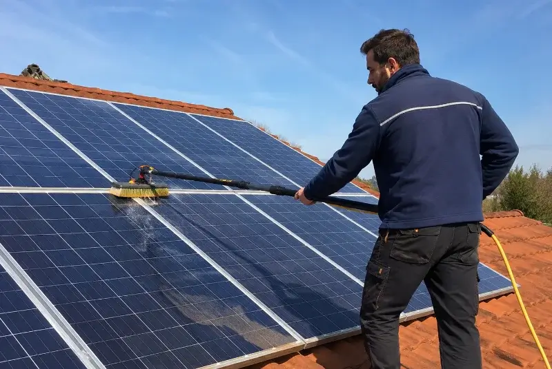 Nettoyage et entretien de panneaux solaires à Saint-Bonnet-des-Bruyères